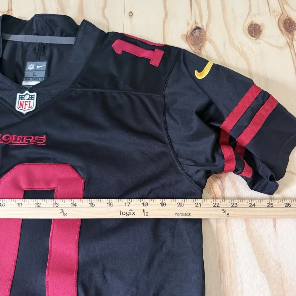 San Francisco 49ers Jersey Mens Large NFL Football Nike Dri Fit Garoppolo
